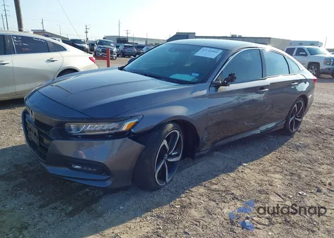 2019 Honda Accord Sport from USA, damaged, VIN 1HGCV1F32KA059569
